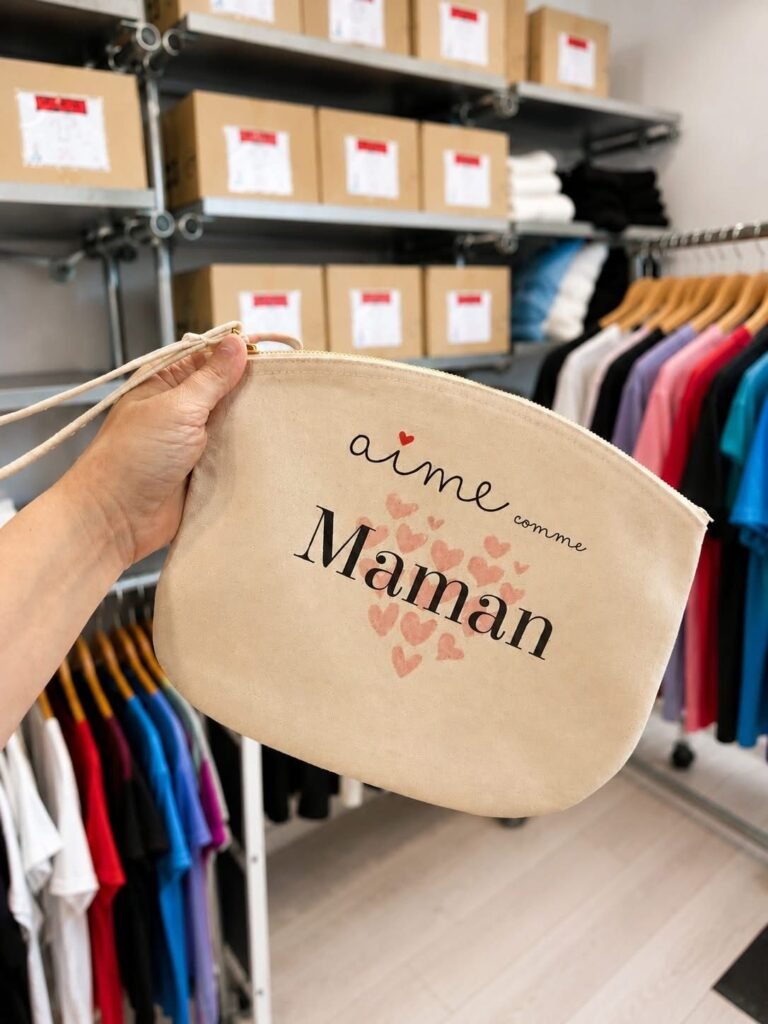 Trousse personnalisée, idée cadeau pour maman